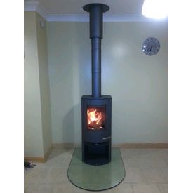Contemporary Scandinavian Woodburner